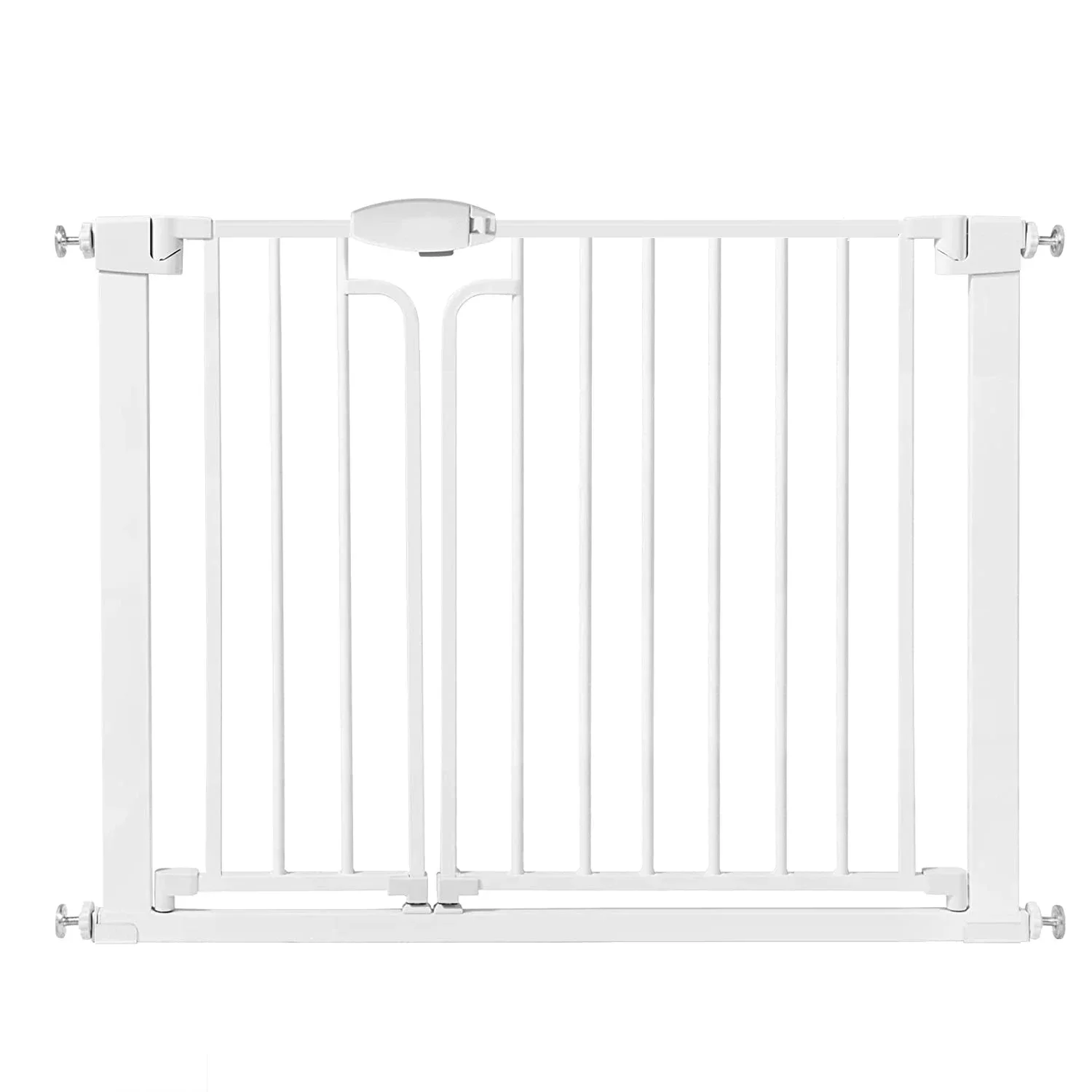 Baby Gate, Bronze Finish  36inch Tall, Fits Openings of 4in to 71inch Wide, Baby and Pet Gate for Extra Wide Doorways