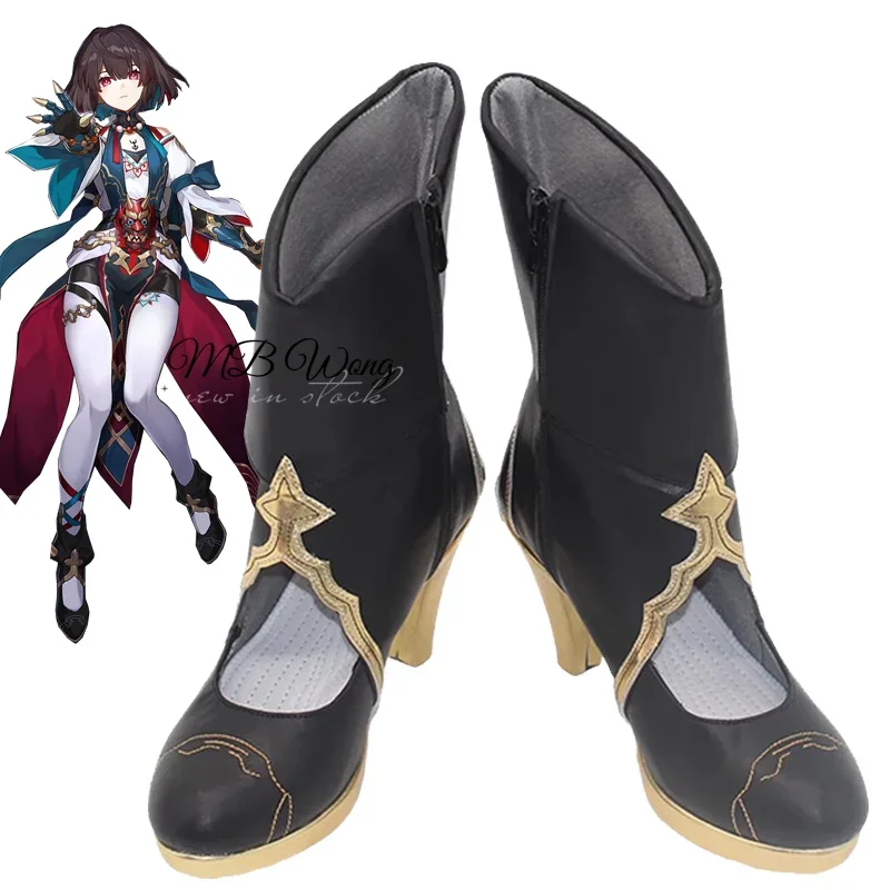 Hookai star rail Xueyi cosplay shoes boots cosplay costumes shoes anime rode play Halloween Carnival party outfit prop