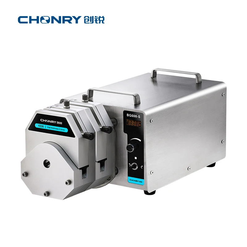 BG600-S Intelligent  Industrial Peristaltic Pump Liquid Transfer  12L/Min Peristaltic Pump Multi Channel Peristaltic Pump