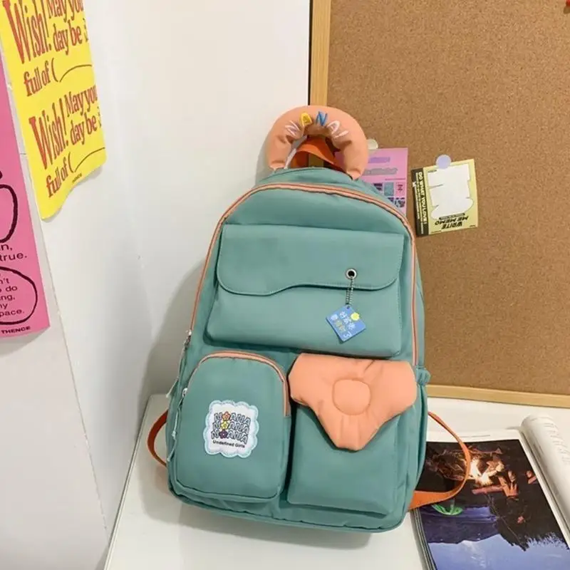 

Шикарная школьная рюкзак нейлоновая школьная сумка для ноутбука для женщин -подростков для женщин -подростков