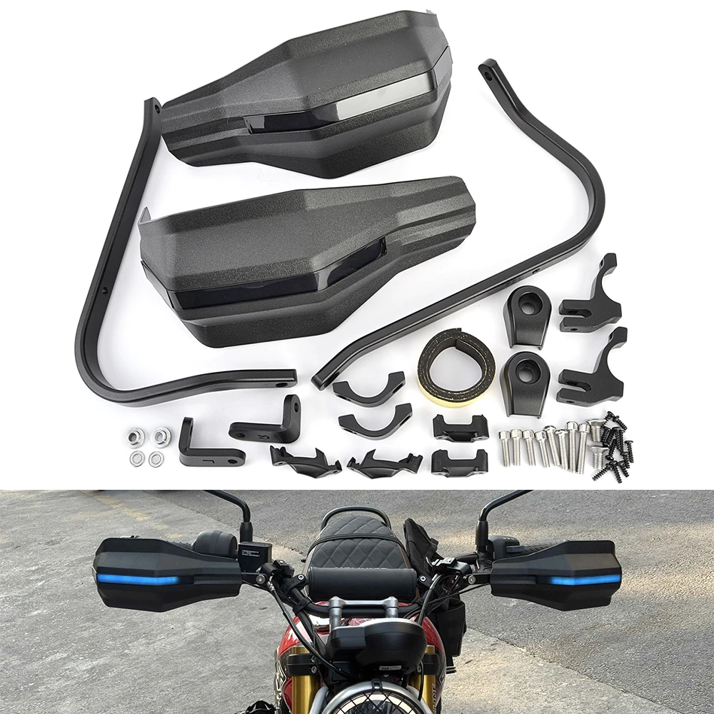 

For Triumph Scrambler 400 X 2024 2025 Motorcycle Handguard Windshield Handlebar Hand Lever Guard