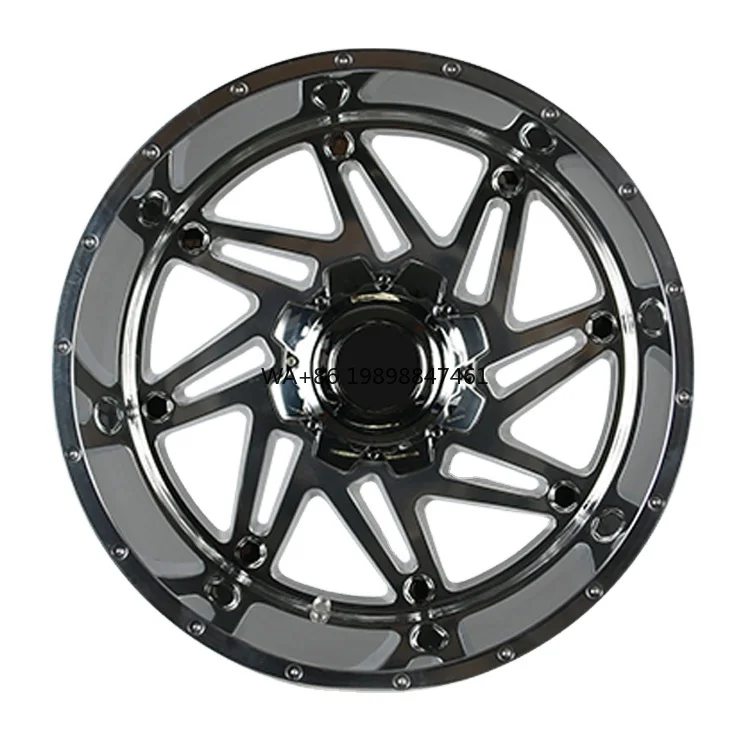 

Universal 22 Inch 5x114.3 New Aluminum Alloy Wheel Rims B BS Offroad Racing Passenger Car Wheels Mesh Design Black Finish #R1138