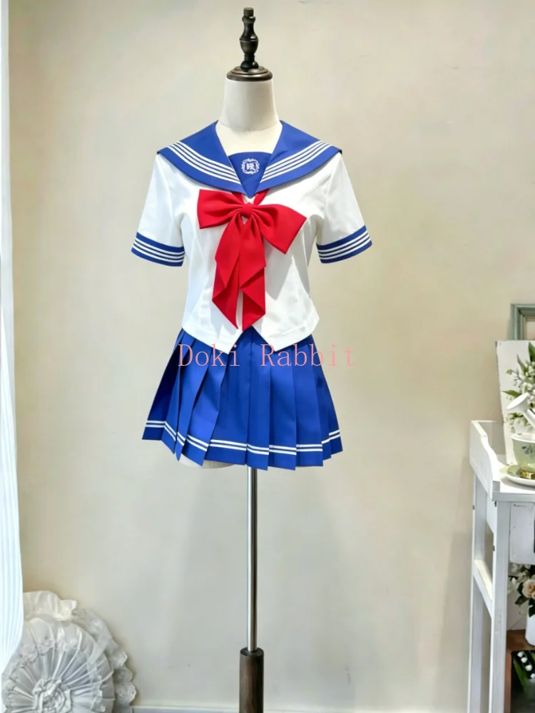 

Kawaii Japanese Preppy Style Korean Fashion Women 3 Pieces Set Japanese Cosplay Sailor Collar Pleated Suit Sweet Summer 2026 New