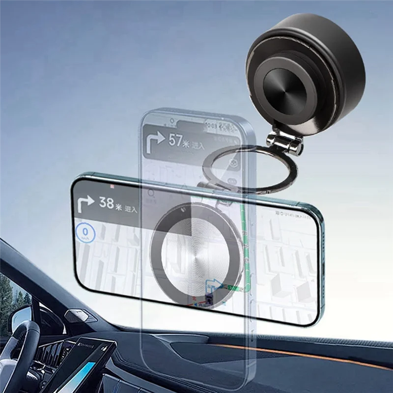 

Electric Vacuum Magnetic Suction Cup Folding Swivel Stand 360° Rotation For Vacuum Swivel Stand Electric Phone Holder