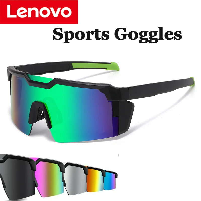 

Lenovo Outdoor Cycling Sunglasses Men Road Driving Bike Glasses Sports Mountain Climbing Women Bicycle Cycling UV400 Goggles