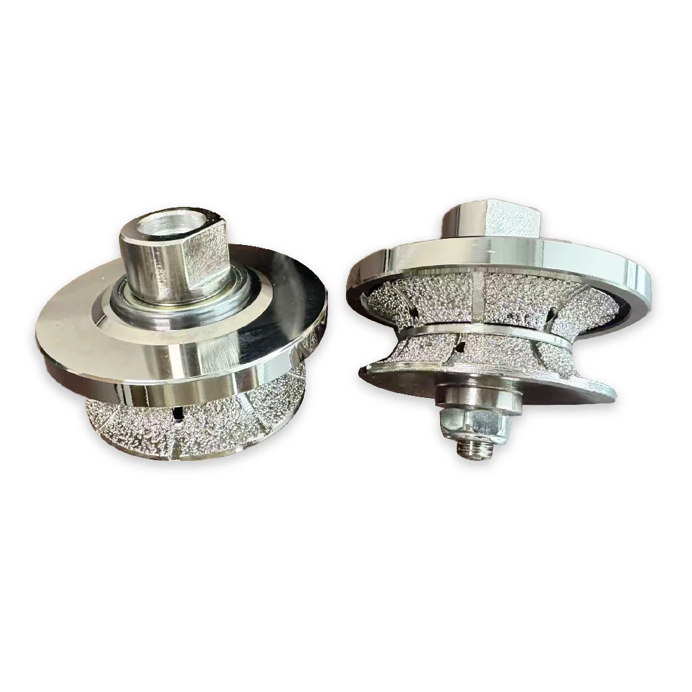 

Алмазный профильный круг D65*V20*m14 с V-образным профилем, паяный, для ручной обработки