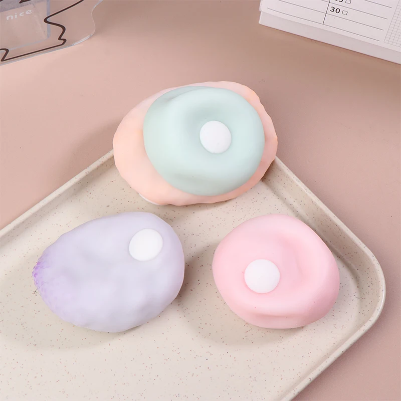 Squeeze Table Toys Plasticity Ice Skin Super Soft Ultra-thin Feel Sticky Ball Light Squeez Stress Relieving Toy