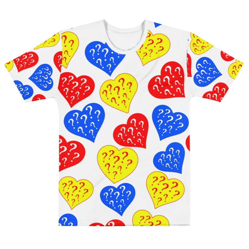 Colorful Heart Question Mark 3 - 3D Printing Questions 评论和价格