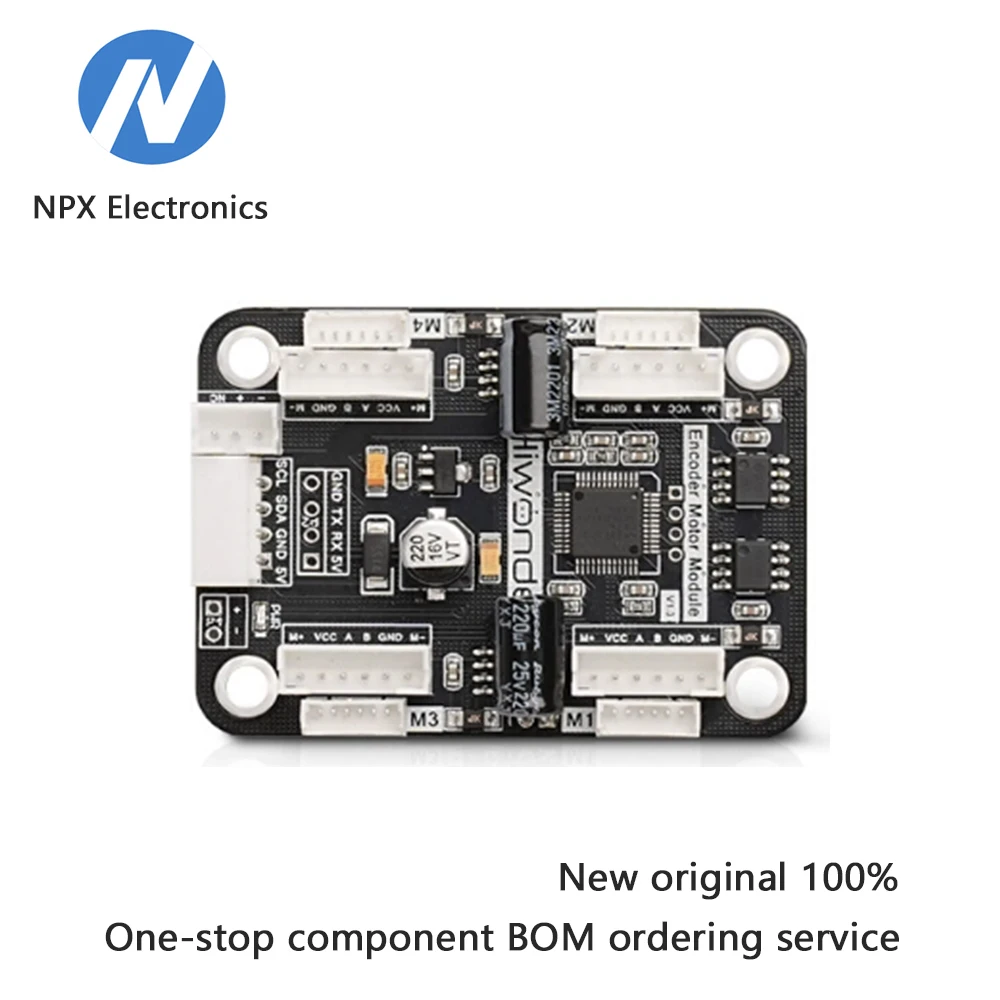 

Четырехканальный модуль привода двигателя с кодированием, встроенная схема стабилизации напряжения, интеллектуальный автомобиль управления двигателем