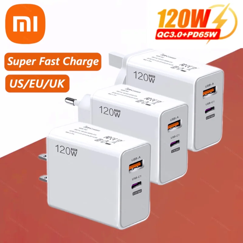 Xiaomi 6A 120W Ultra-Fast Charger Cable Quick Charger 3.0 USB Type C PD Cable High Speed Charging Suitable For iPhone 16 Xiaomi