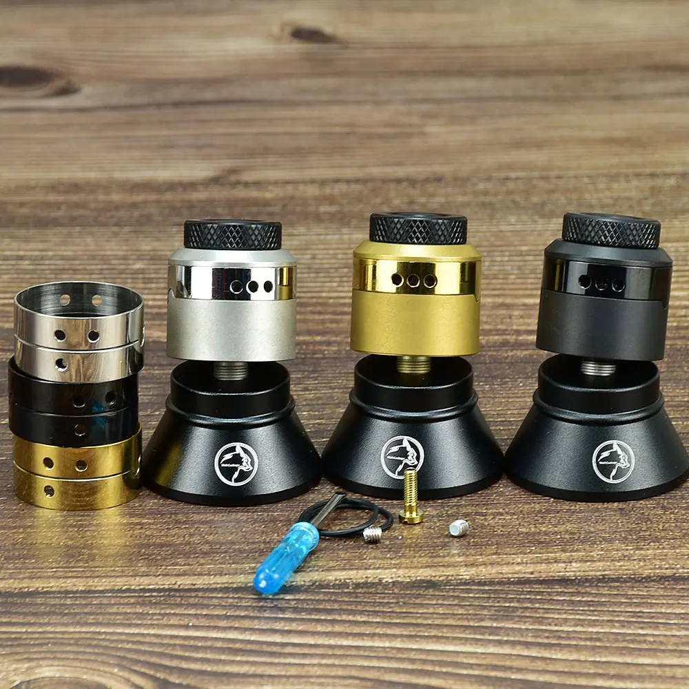 

Coilturd AN RDA 24 мм rda бак 304SS Одиночная катушка/двойная катушка восстановление электронной сигареты вейп rda бак атомайзер vs Coilturd AN v2 RDA