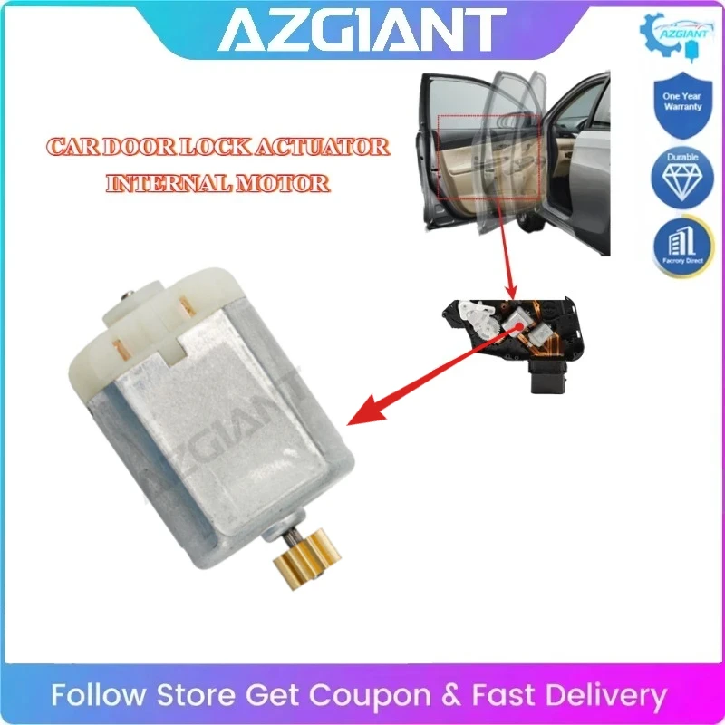 

AZGIANT Car Door Lock Repair Motor FC-280 High-Speed 12V DC For 2007-2020 Citroen Jumpy Auto Door Lock Repair