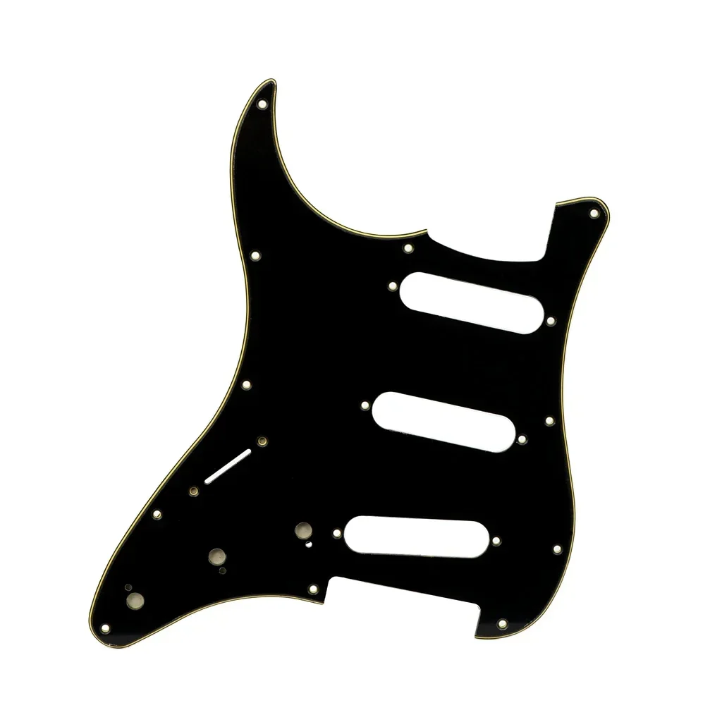 Left Handed SSH Scratch Plate ST Guitar Pickguard 11 Holes for Stratocaster Style Guitar Accessories Multiple colors available