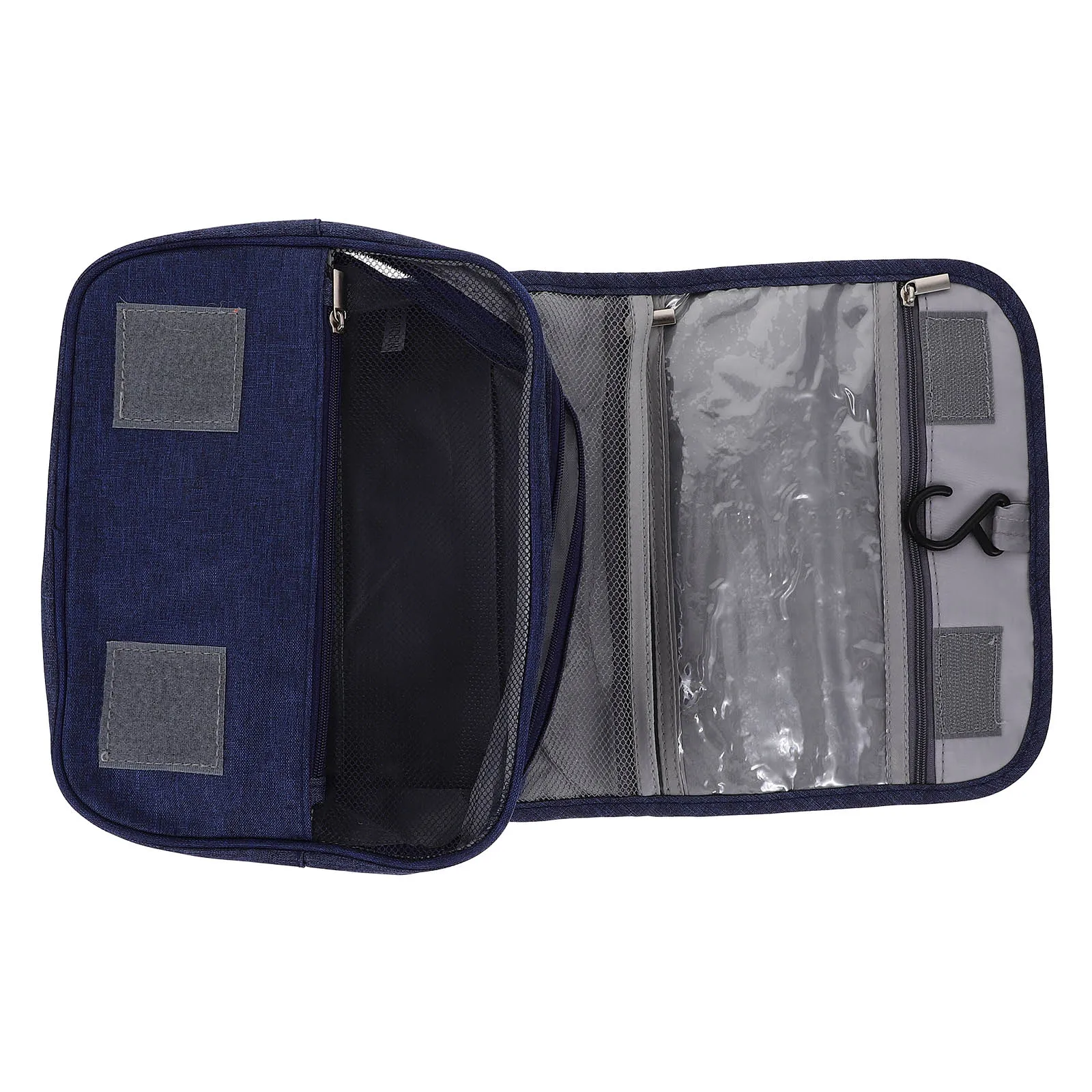 

Travel Hanging Portable Toiletry Bag Folding Makeup Bag Durable Oxford Cloth Organizer Multifunction for Women