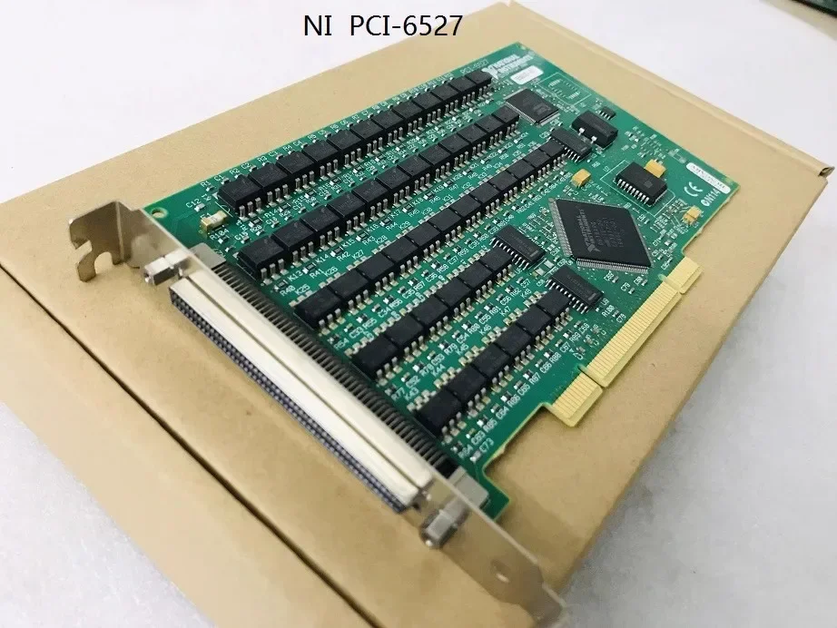 Original, US NI PCI-6527 24 Optical Isolated Inputs, 24 Digital Switch Outputs
