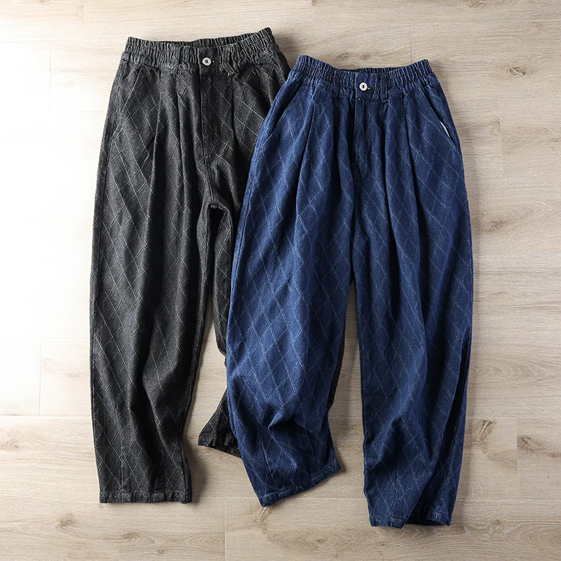 

Джинсы прямого кроя, свободные брюки с завышенной талией, модные городские повседневные молодежные длинные брюки из цветной ткани