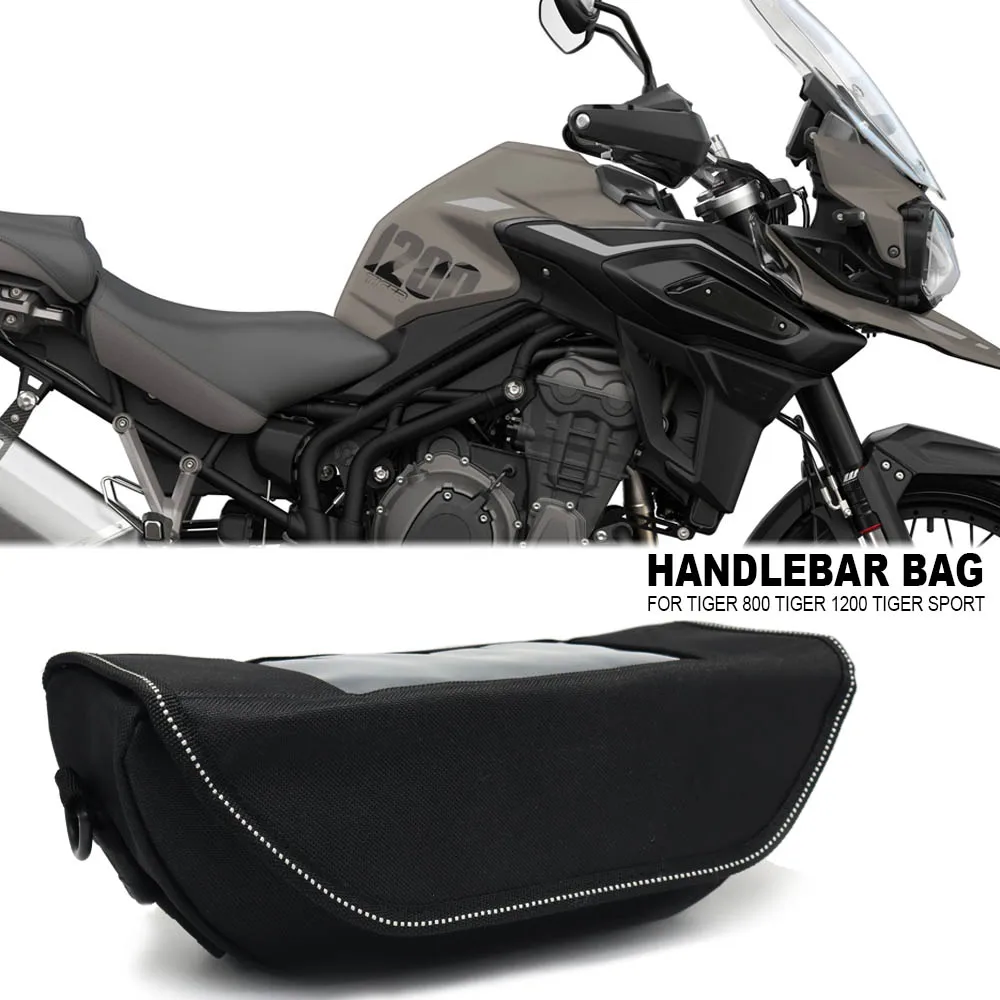 

For Tiger 800 Tiger 1200 Tiger Sport Motorcycle Waterproof And Dustproof Handlebar Storage Bag