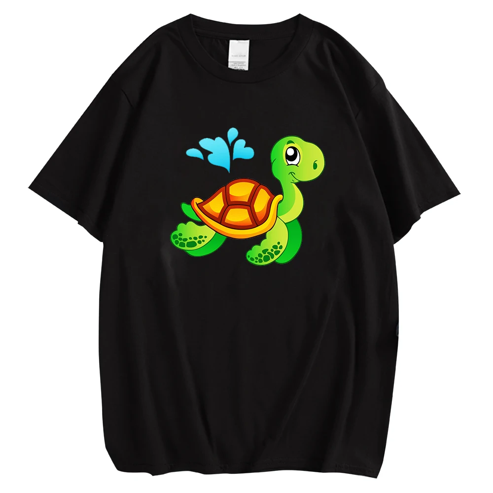 

CLOOCL Cute Turtle Cotton T-shirts Animals Graphic T Shirts Summer Hip Hop Tees Harajuku Womens Clothing Dropshipping