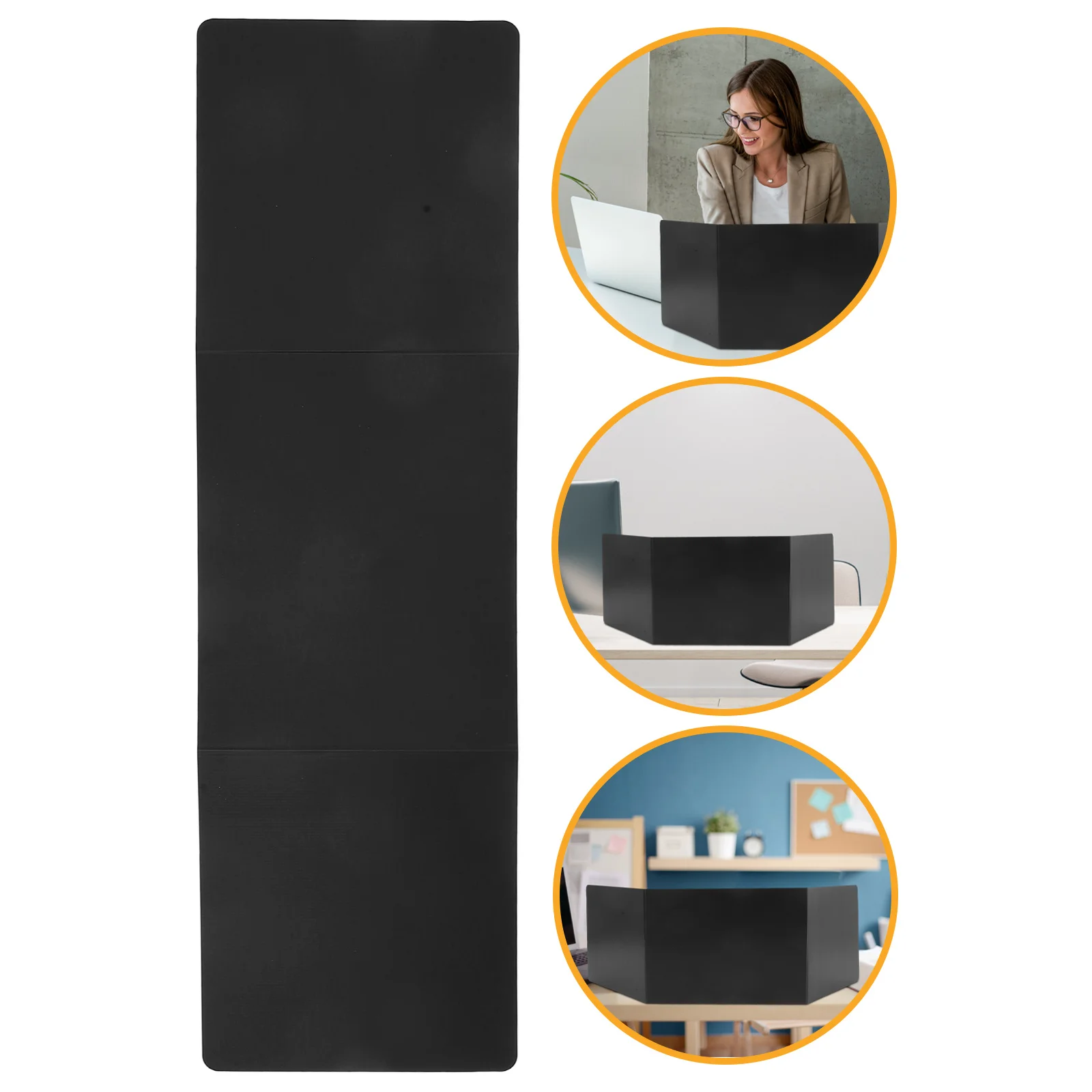 

2Pcs Desktop Privacy Screen Plastic Dividers Student Desks Classroom Folders Teacher Supplies Study Carrels Student