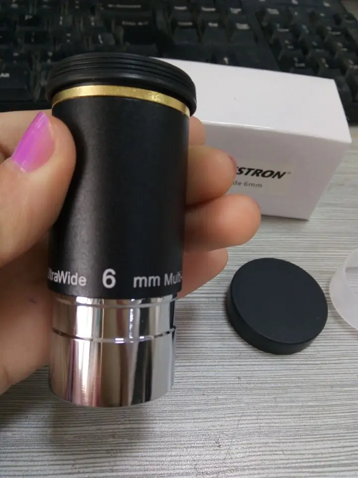 Celestron Ultra Wide 6mm Telescope Eyepiece 66 Degrees Wide Angle Astronomical Parts Uw6mm view 6