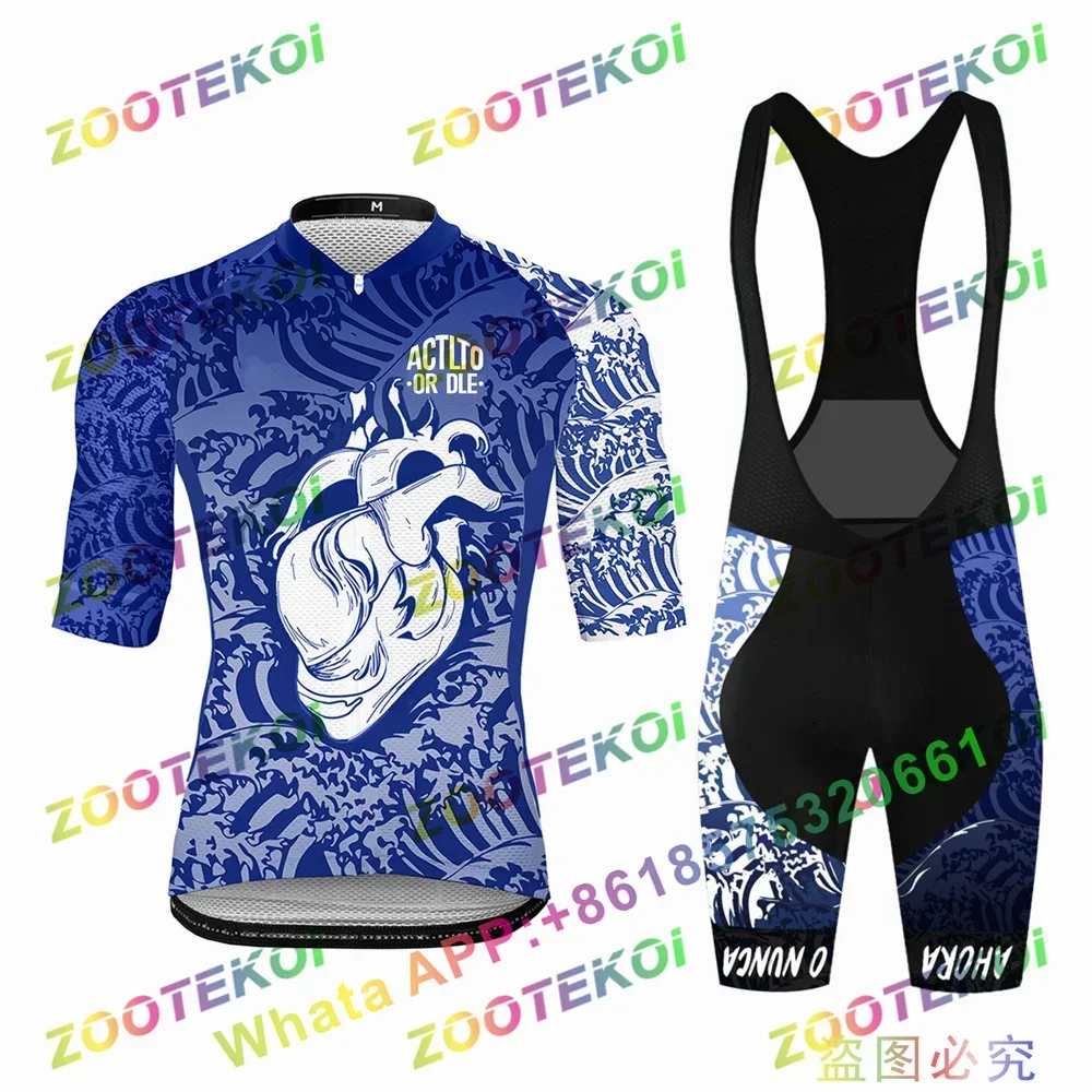 Actlto OR DLE Summer Cycling Sweatshirt Set Men's Short Sleeve Shirt Mtbjersey …
