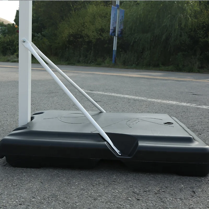 高さ2.1～2.6m調節可能バスケットボールスタンド、バスケットボールリム、バスケットボールバックボード（屋外用）