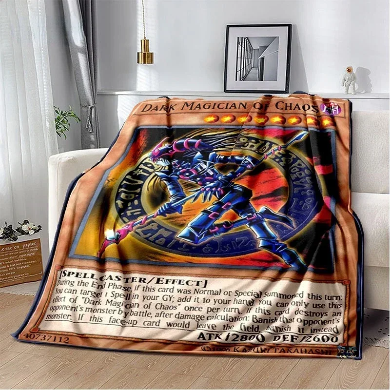 Anime Yu Gi Oh Card Throw Blanket Blue Eyes White Dragon Anime Cartoon Soft  Plush Blanket Bedroom Bedspread Home Decor - AliExpress 15
