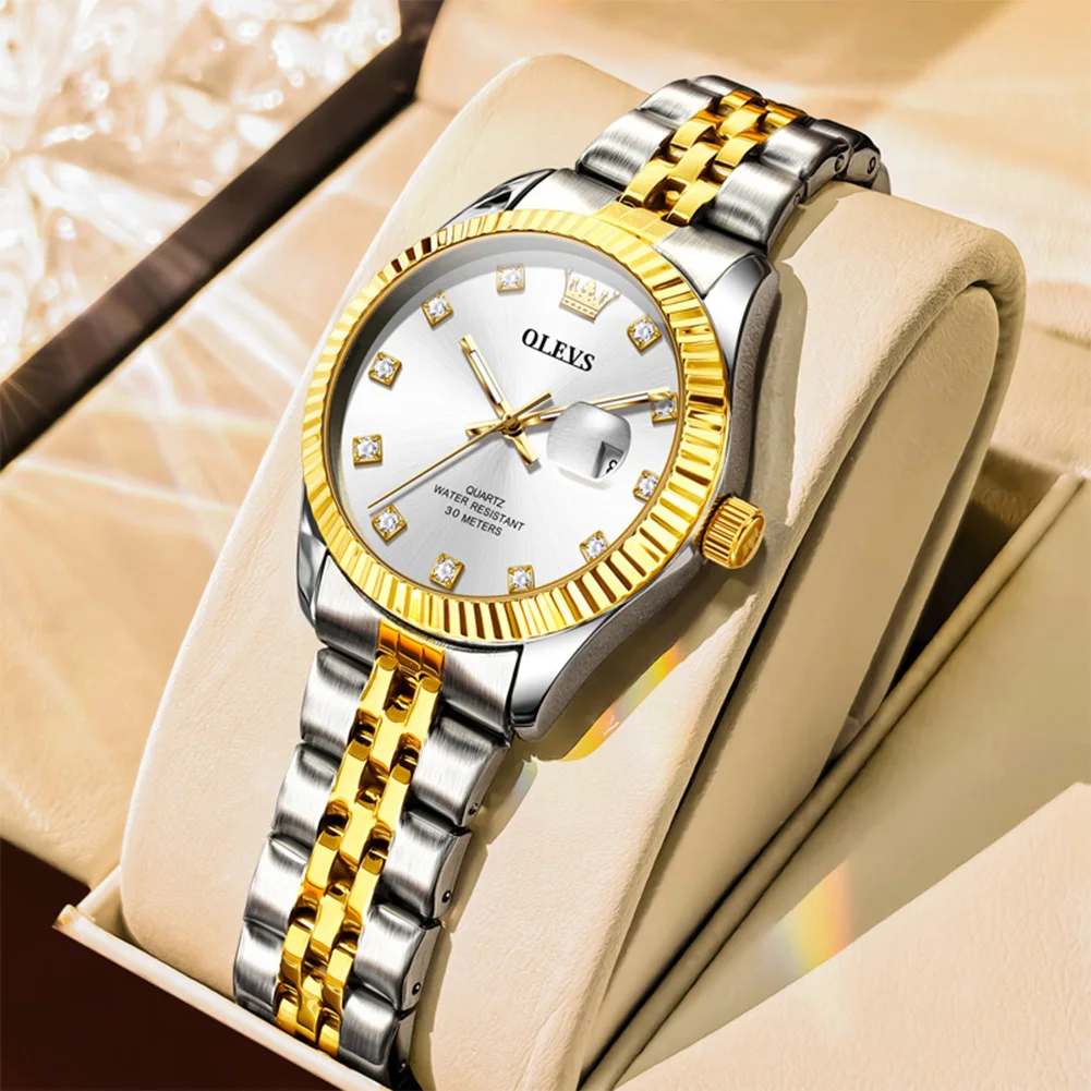 gold white