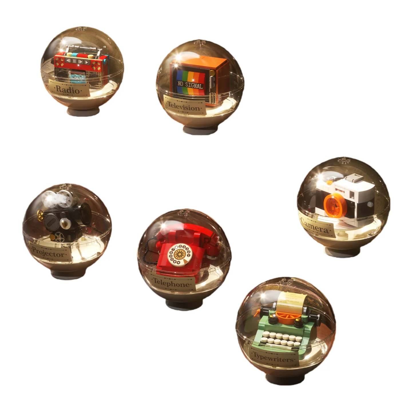 

Конструктор JAKI Retro MOC: Миниатюрная модель телевизора и радиоприемника Gashapon, винтажный декор для дома, STEM-игрушка, подарок на день рождения или Рождество для детей
