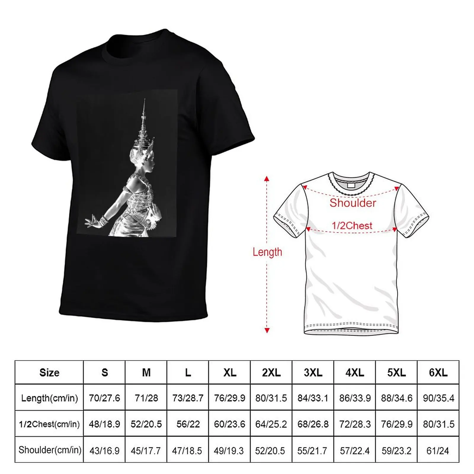 Cambodian Dancer - Aspara Khmer - 04 T-Shirt Quick Dry Fishing T-Shirt view 5