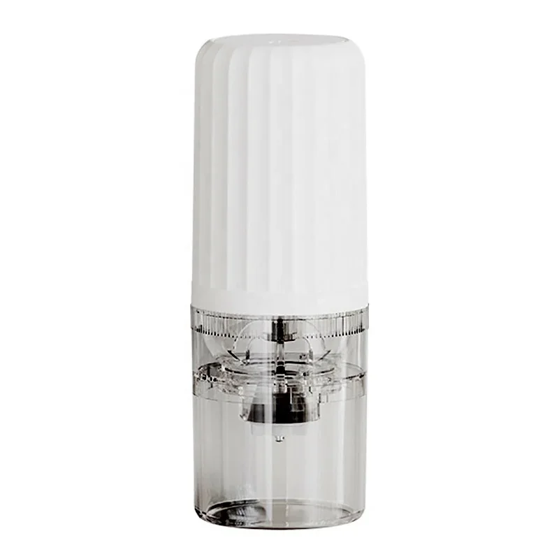 Portable house hold Usb Rechargeable Smart Espresso Adjustable Bean Ceramic Blade Electric Coffee Bean Grinder