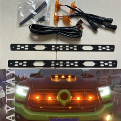 Fit GWM Ute POER 2025 2024 PASSENGER Model CANNON CANNON-L CANNON-X Pickup Front Grille LED Lamp Refit Great Wall Styling
