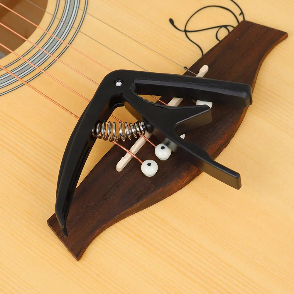 

Capo Acoustic Guitar Capos for Accessories Classical and Ukulele Abs Universal Uke Man