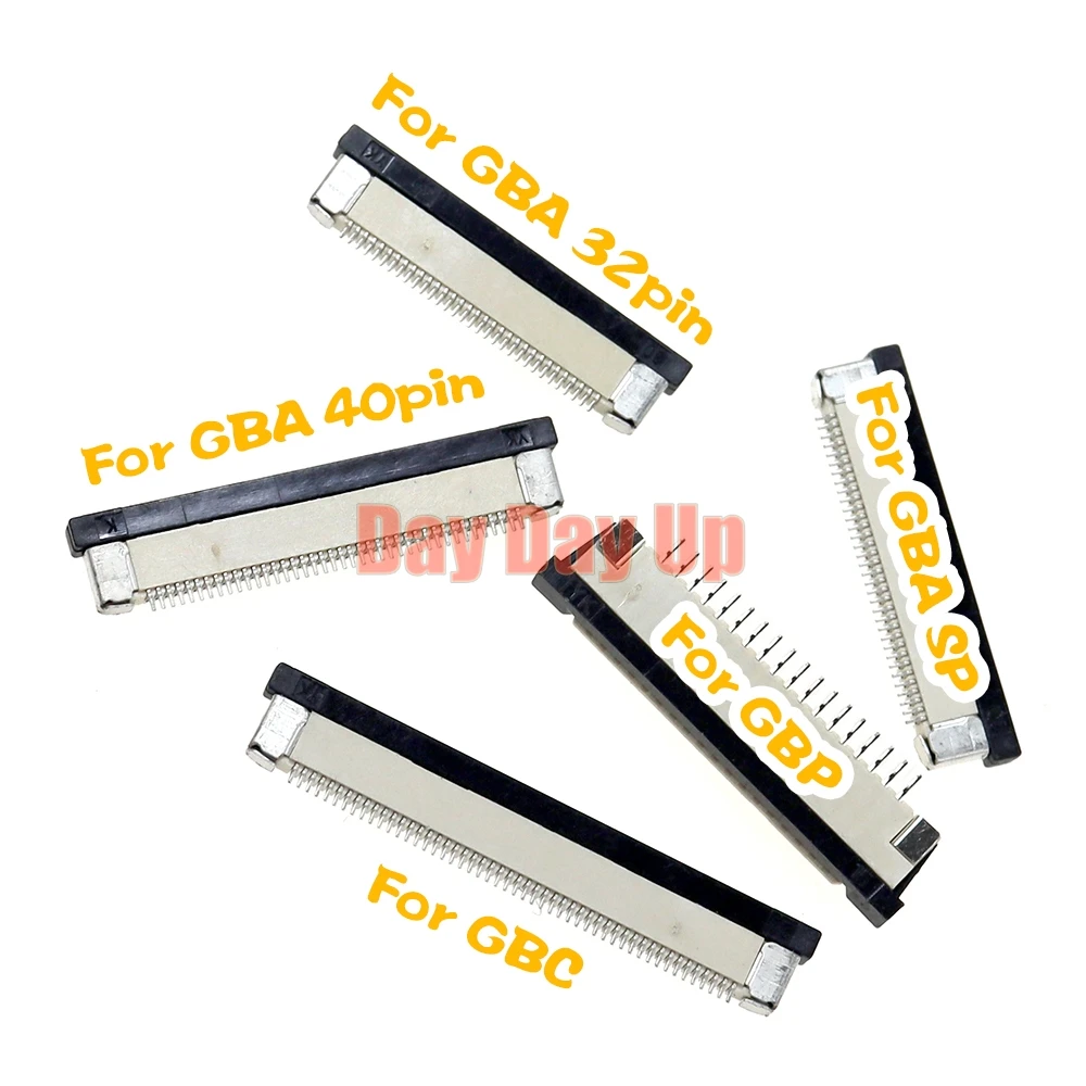 30 шт. для Gameboy GBA GBC GBP GBA SP ленточный гибкий кабель для подключения разъема для ЖК-экрана 18/32/34/40/50 контактов