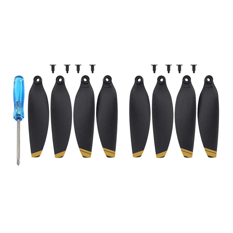 8pcs/set Propellers Blade Props with Screws For Dji Mavic Mini 1 /mini 2 /mini SE Drone Accessories