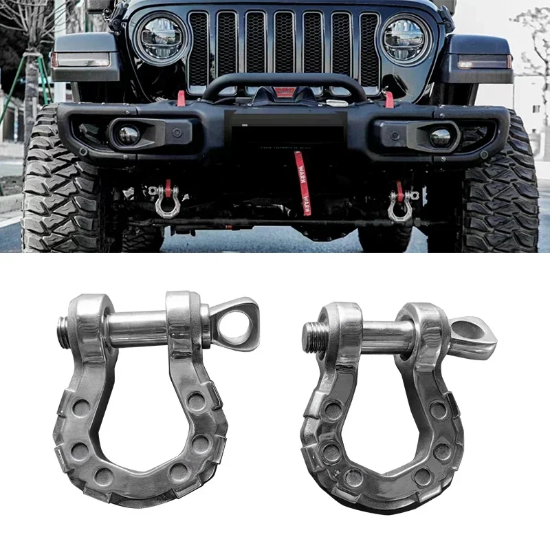 Wrangler Jk Accessories Rescue Hooks U-Trailer Hooks Towing Hooks For Jeep Wrangle Jk 2007-2017