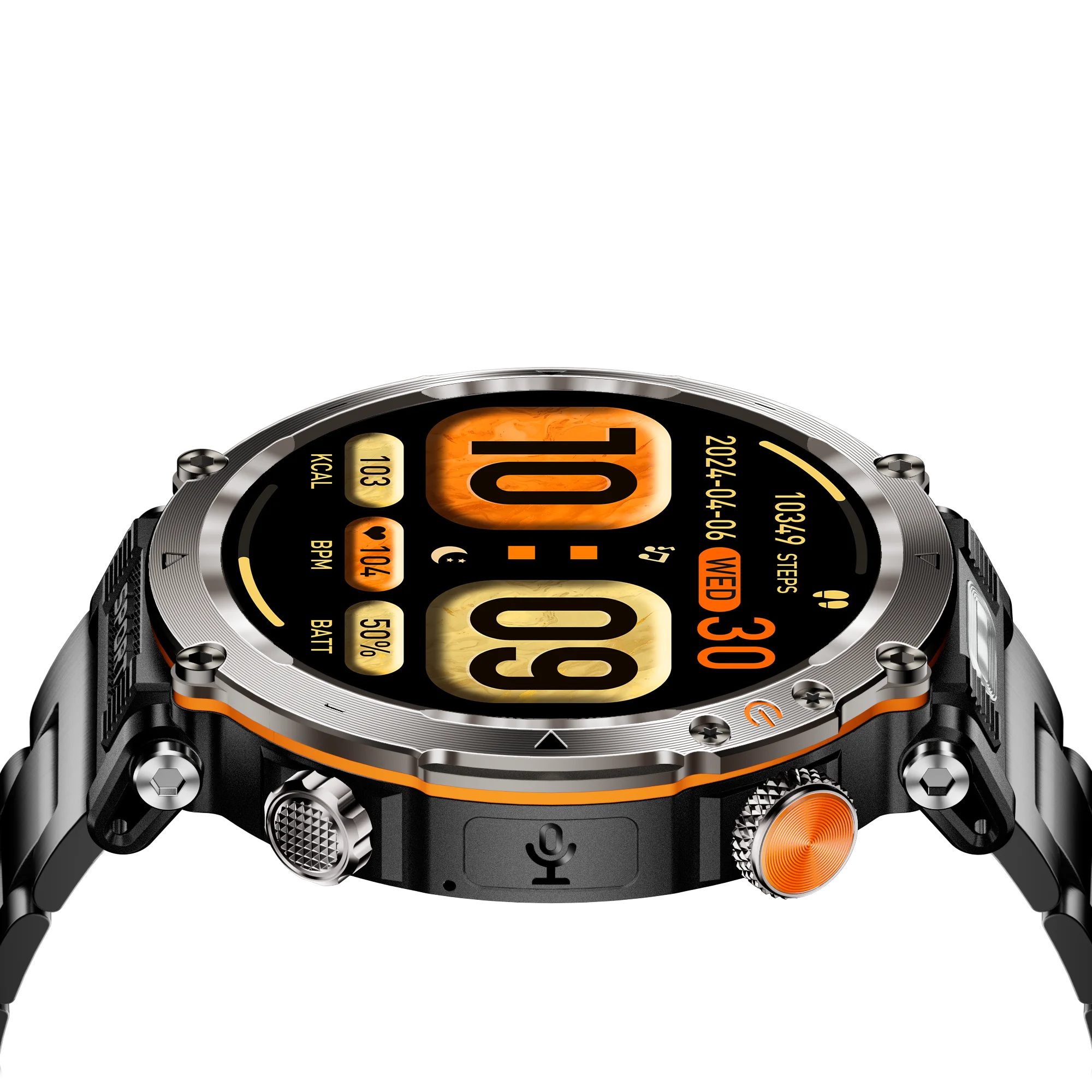 HT30 Round Smartwatch Touch Sc - Outdoor Sport Day recension och pris