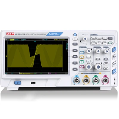 New ArrivalT UPO2104CS 100MHz 1GS/s Laboratory High Stable Smart Bench Phosphor 4 Channel Digital Oscilloscope