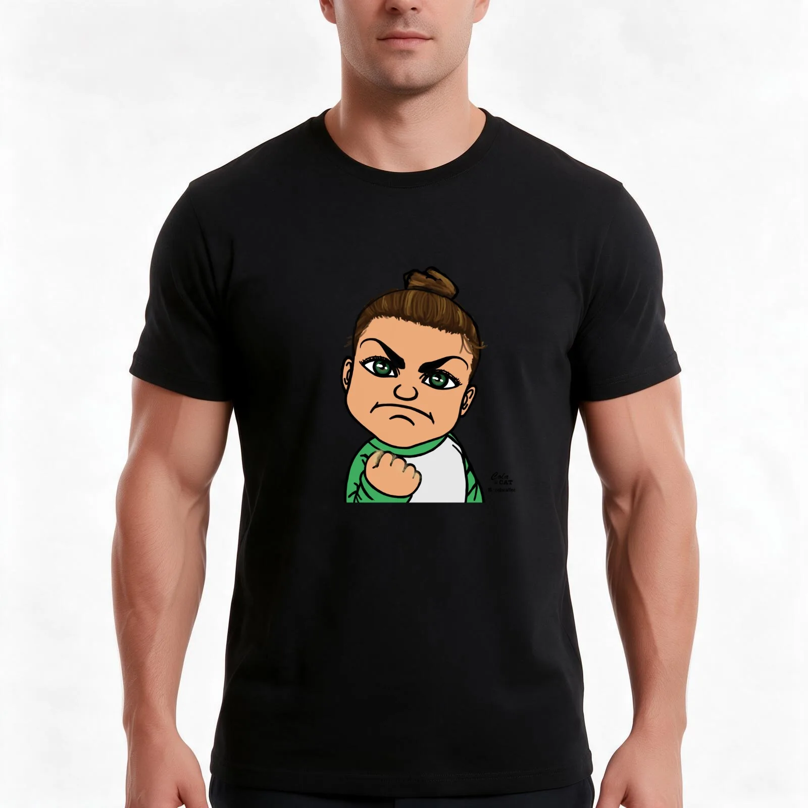 A determined Simona Halep baby T-Shirt Summer Casual Cotton Tee Oversized Streetwear Tops Vintage Graphic Print 100% Cotton