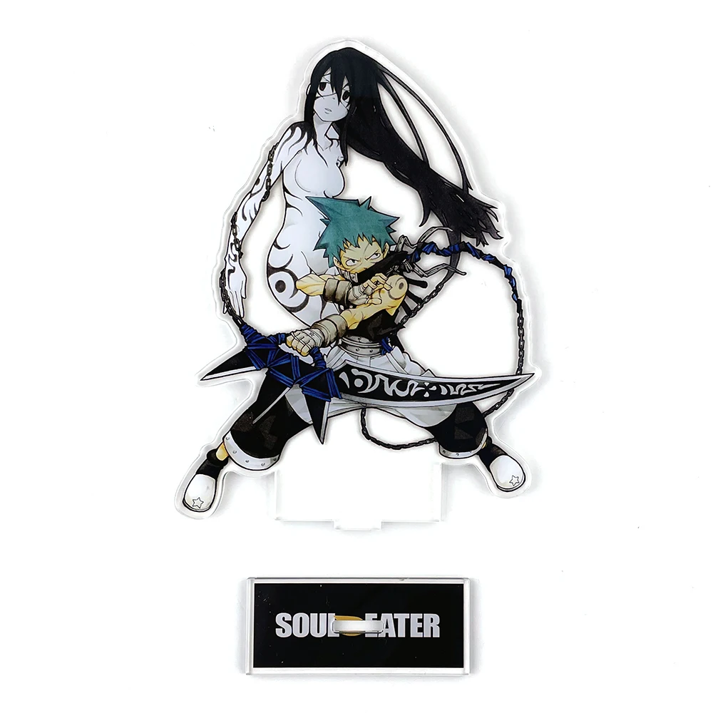 Soul Eater character Black star acrylic standee figurines desk decoration cake topper