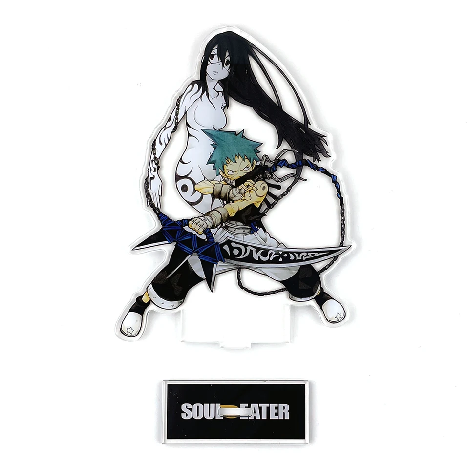 ソウルイーター アクリルアート アクスタd キッド ソウル マカ ブラックスター ソウルイーター キャラクター ブラックスター アクリルスタンディ