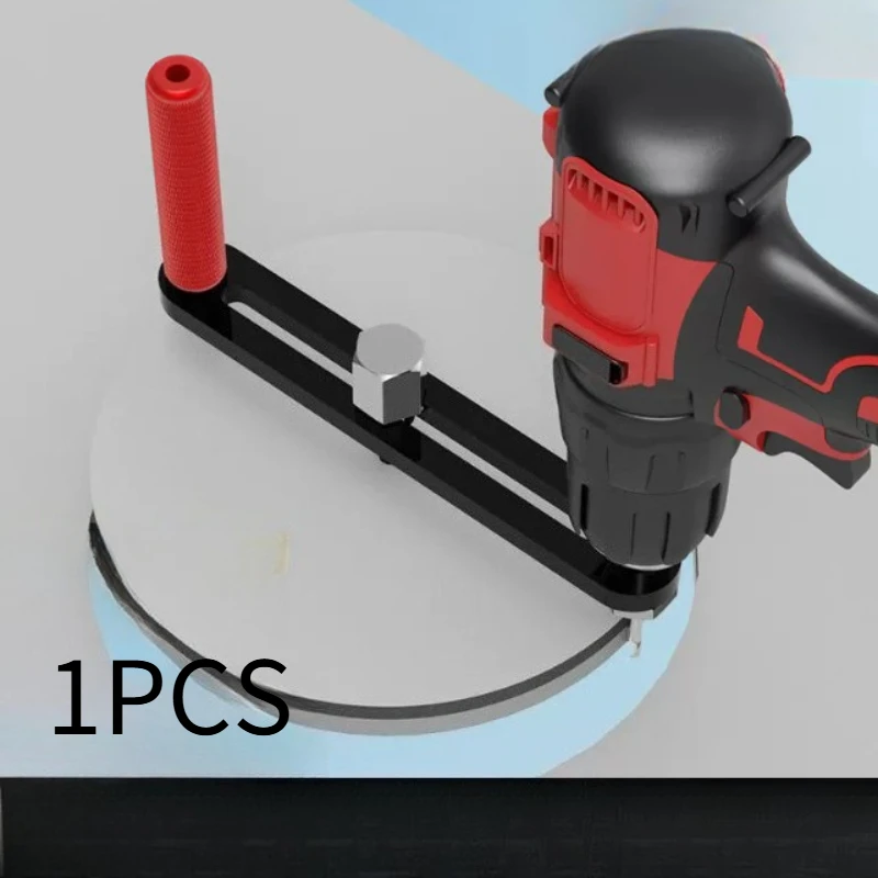 1PCS Aluminum ceiling panel hole cutter tool for making holes Compass Circle Compass Cutter Round Circular Cutting Tool