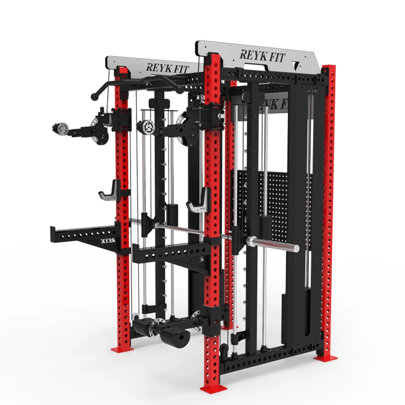 YTYIN Ultimate Comprehensive Steel Power Cage Simple Home Use Gym Fitness Training Rack For Bodybuilding Smith Machine