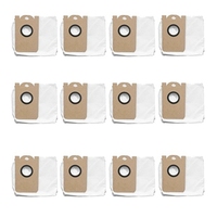 12 Pcs Replacement Dust Bags Durable For XIAOMI VIOMI S9 Robot Vacuum Cleaner Collection Trash Bag Accessories