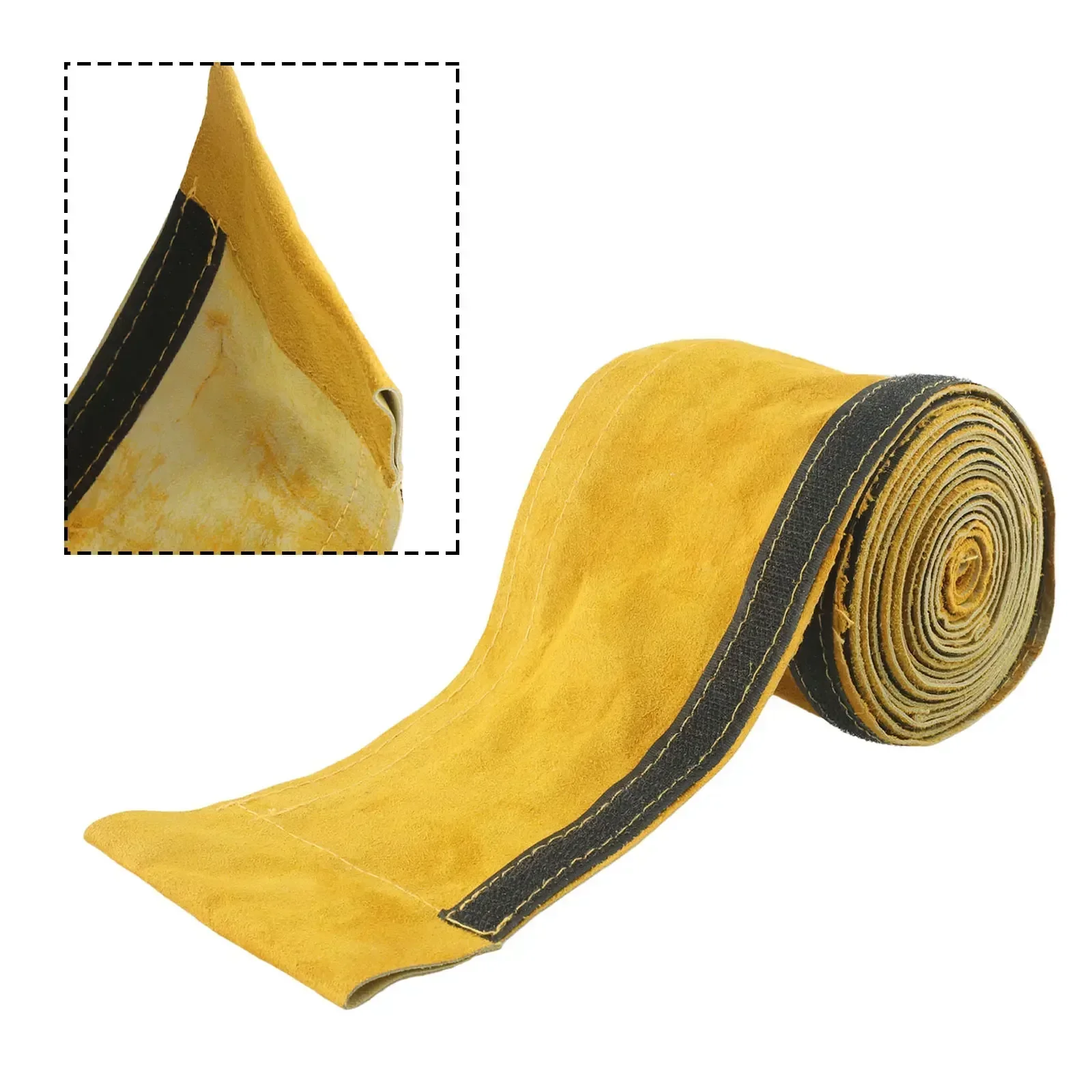 TIG Welding Torch Cable Cover Leather Stitched Mig/plasma Cable Sleeves Tig Cover Length 3.5m Width 10.5 Cm Welding Cover