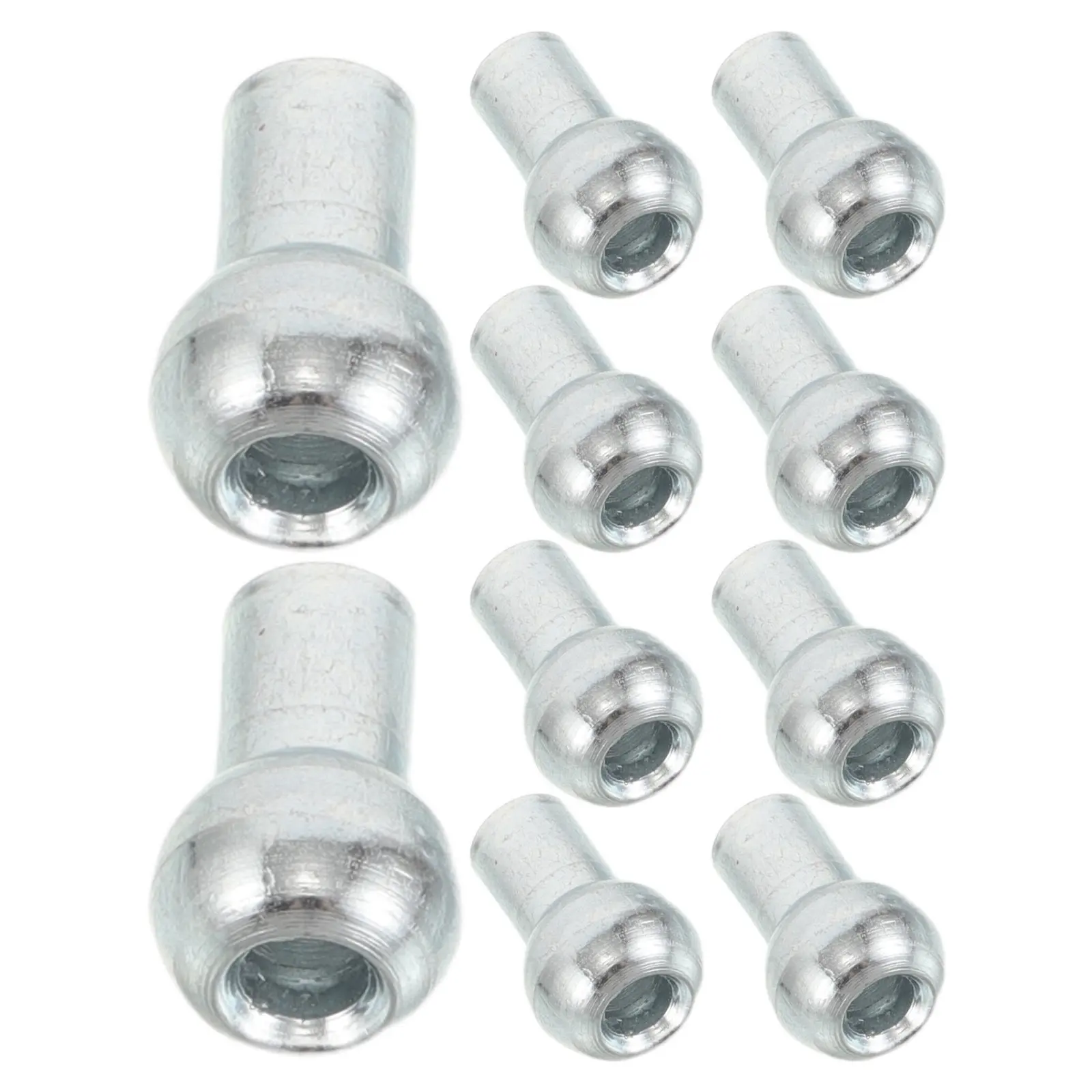 10Pcs Steel Wire Rope Ball Stopper Gym Cable Ball Terminal Fitness Cable Repair Part Pulley Machine Replacement
