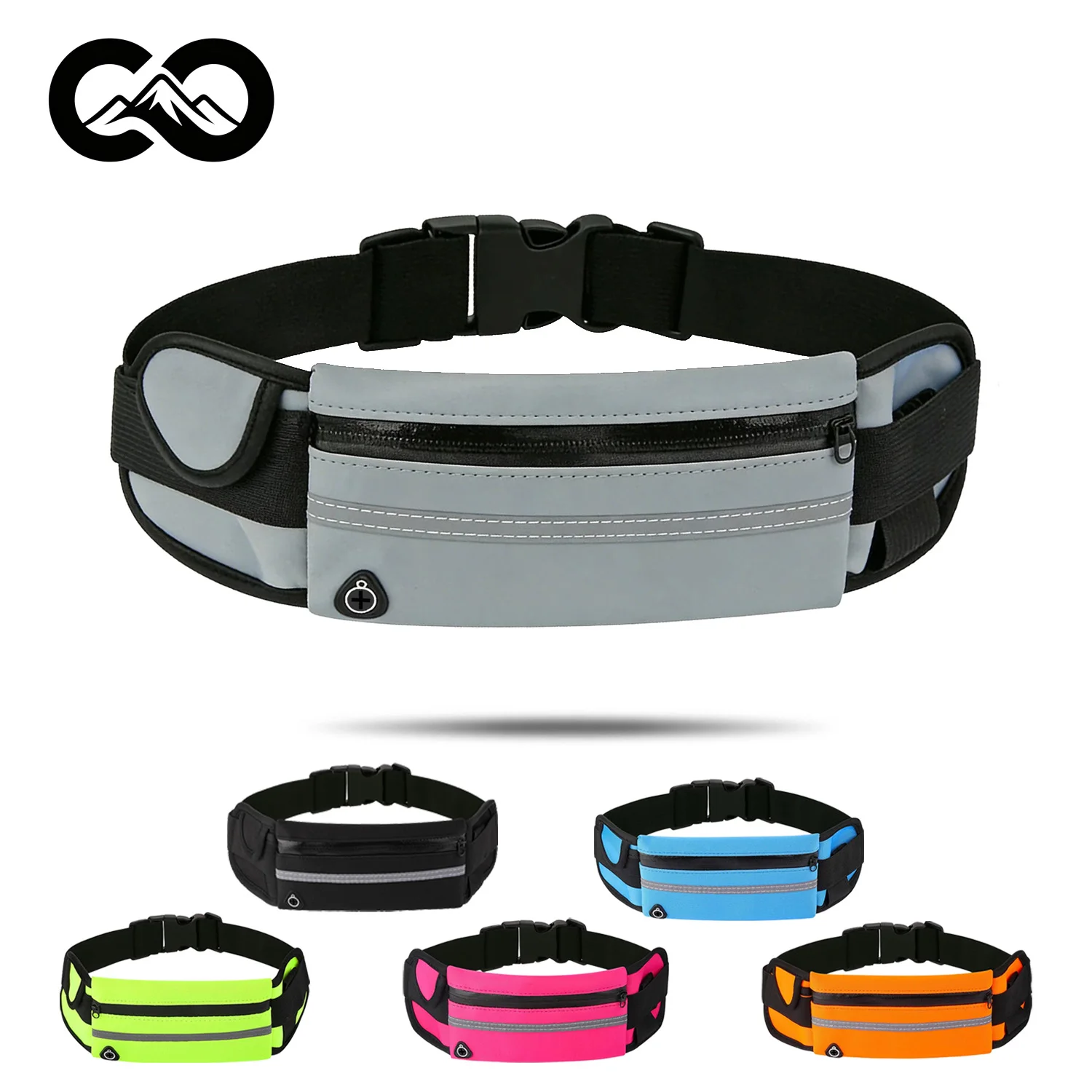 

Sports Leisure Men’s Waist Bags Waterproof Shockproof Cycling Running Accessories Fitting Mobile Phone Bag Fanny Packs for Women