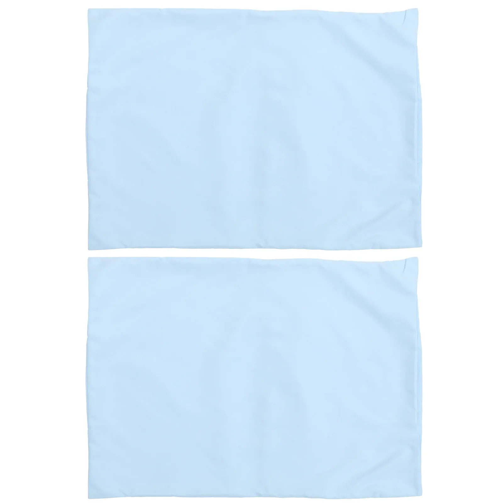 

2pcs Children Pillow Cover White Combing Polyester Toddler Pillowcase Envelope Closure Kids Travel Small Cases