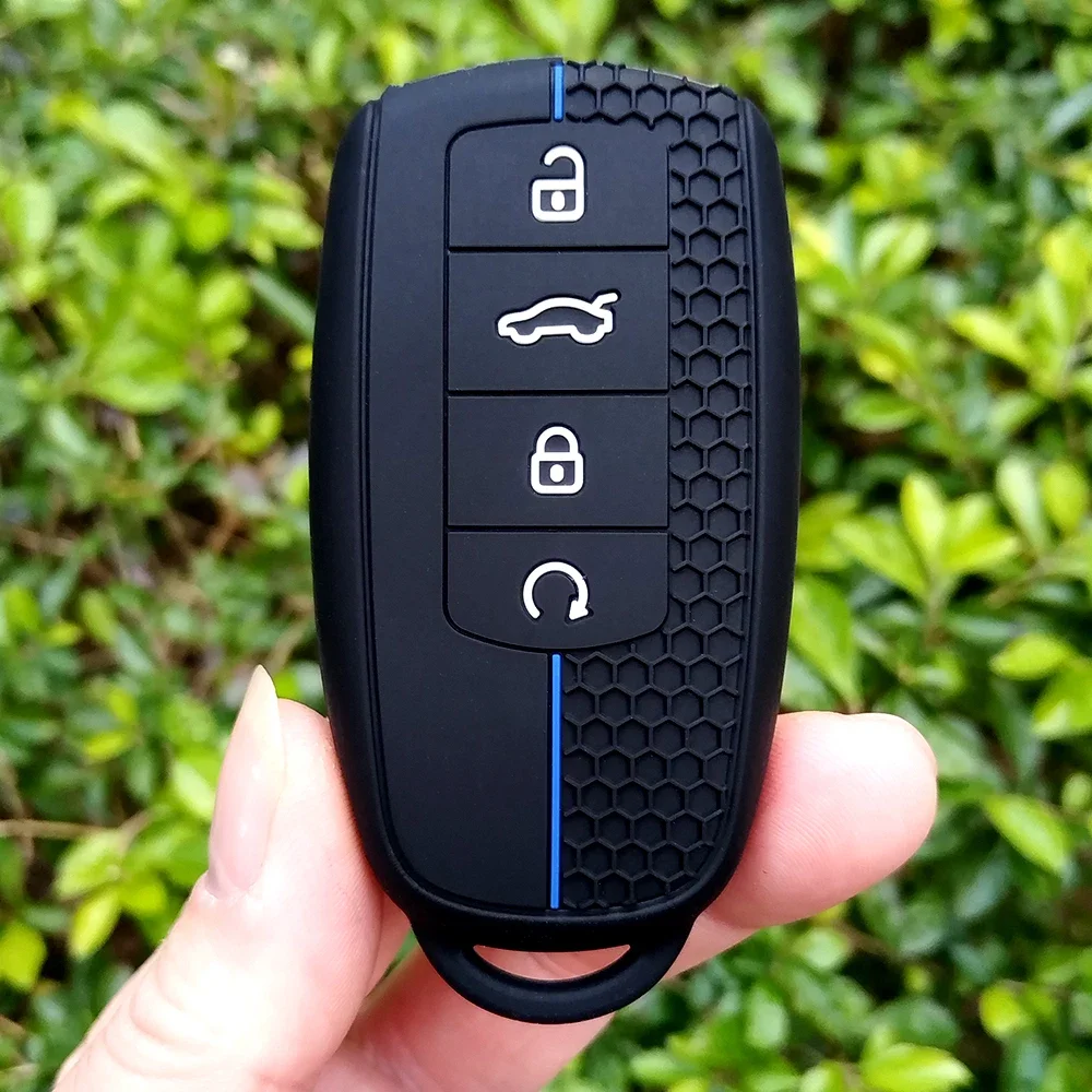 Neue 4 Tasten Silikon Auto Schlüssel Fall Abdeckung Auto Schlüssel Schutz Shell Fob für Chery Tiggo 8 Pro Tiggo 8 plus Neue 5 Plus 7pro Omoda 5