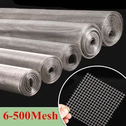 304 Stainless steel filter 6-100/150/200/300/400/500 mesh 830-25 micron Filtration Screening Sheet Screening filter Food Filter
